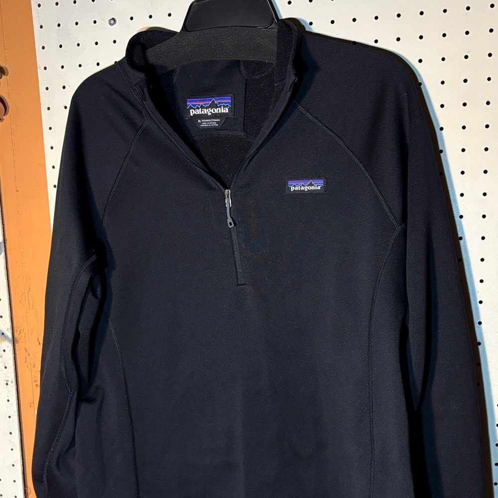 Patagonia Midnight Black Half-Zip Fleece